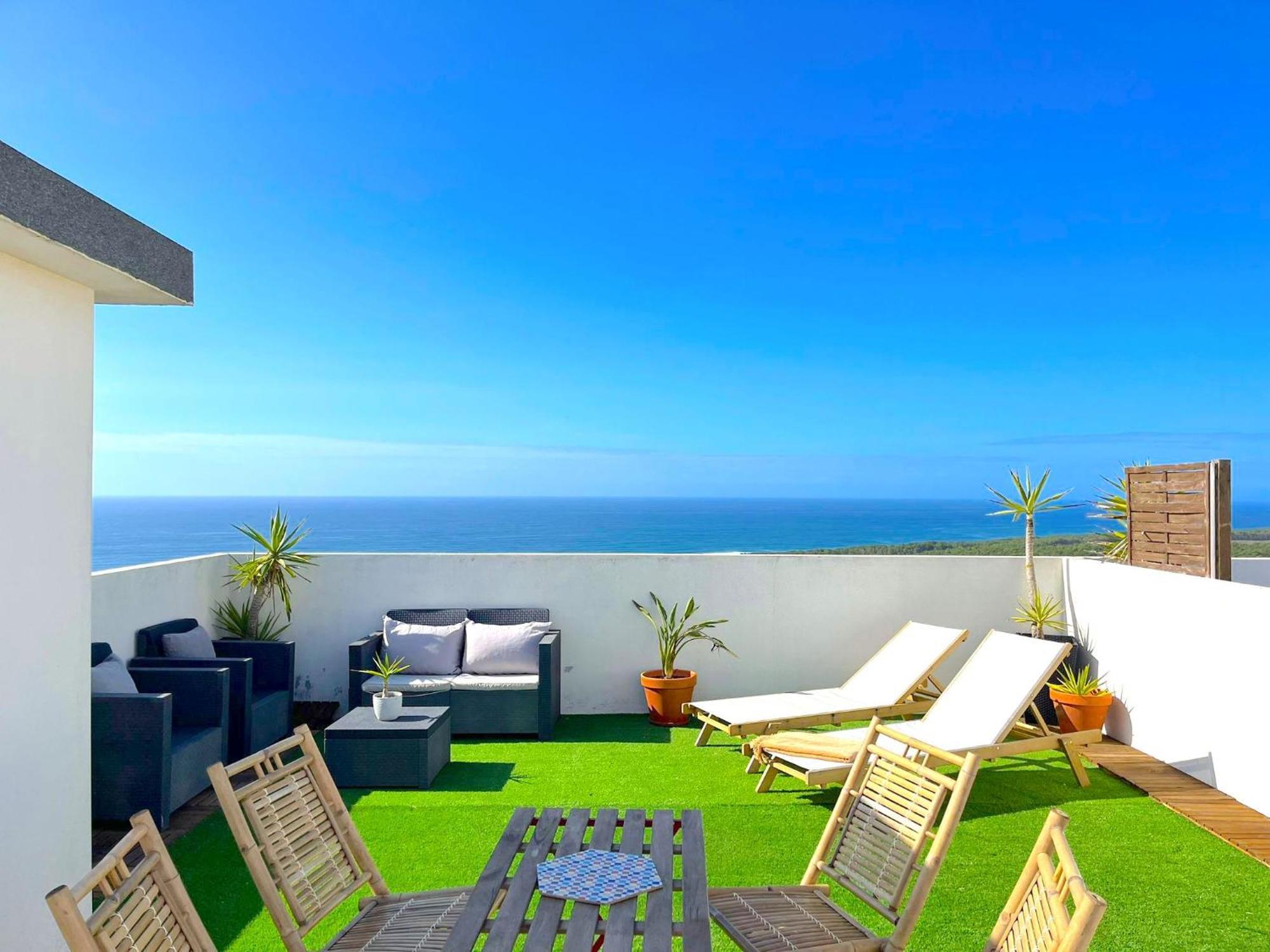 Nazare Boutique W Sea View And Private Rooftop Terace公寓 外观 照片